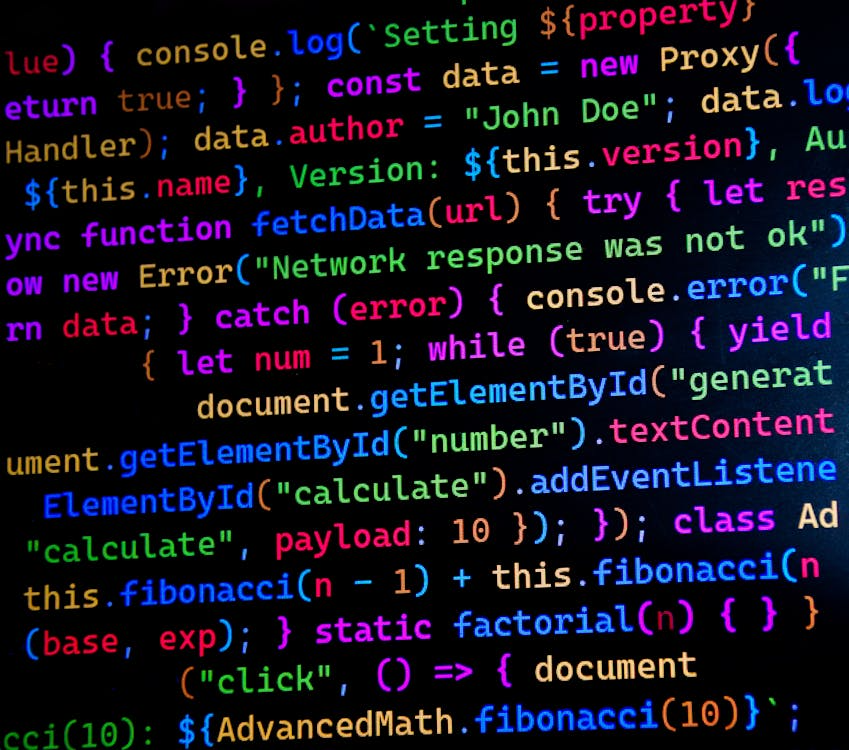 Code background banner